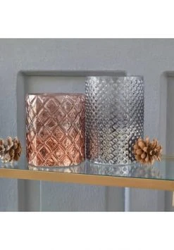 Blitzangebot 😍 LOBERON Windlicht 2er Set Gard Grau/orange 🤩 -dekoartikel Verkaufsladen unnamed file 985